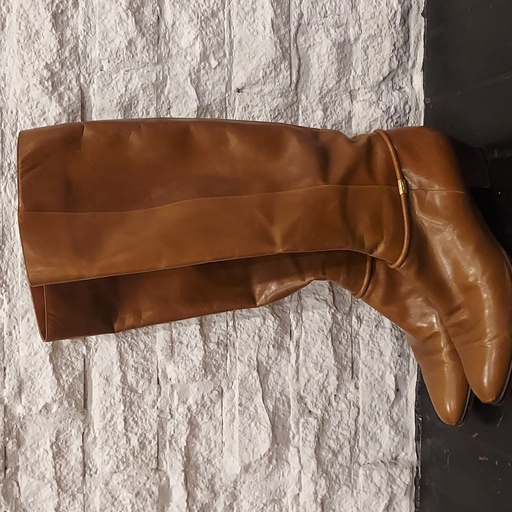 Salvatore Ferragamo vintage boots say size 8 1/2 but are like a USA 7 now